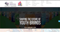 Desktop Screenshot of globalyouthmarketingforum.com